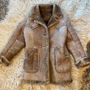 Vintage shearling coat